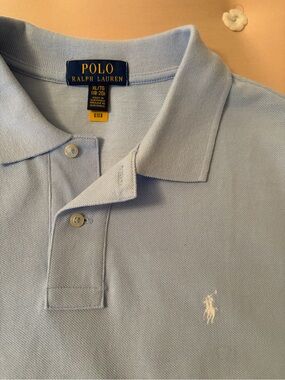 Polo Ralph Lauren Classic Light Blue Polo Shirt